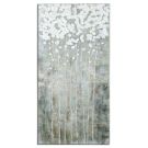 Cotton Florals Wall Art Pearl Silver