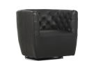 Hanover Leather Swivel Chair