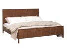 Sydney Brown Wash King Panel Bed