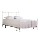 Molly White Queen Metal Bed