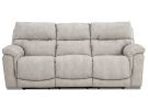 Cosmo Taupe Zero Gravity Triple Power Reclining Sofa 