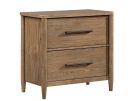 Sonoma Brown 2 Drawer Nightstand