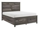 Lenoir Gray King Storage Bed
