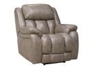 Drifter Smoke Zero Gravity Wall Saver Triple Power Recliner