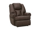 King Comfort Kong Walnut Power Recliner 