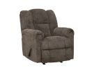 Revive Clove Brown Manual Recliner w/Heat & Massage