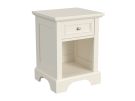 Naples Off-White 1 Drawer Nightstand
