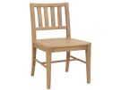 Driftwood Buckboard Splat-Back Dining Chair