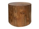 Balam Drum Round End Table