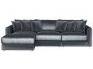 Remington Slate 3 Piece Left Arm Chaise Modular Sectional