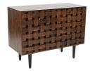 Trent Chestnut 2 Door Woven Cabinet