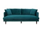 Lewis Royale Peacock Velvet Sofa