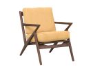 Soto Bentley Daisy Yellow Accent Chair