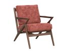 Soto Crave Berry Hibiscus Accent Chair