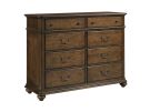 Witham Rich Hazelnut Bureau w/ Jewelry Tray