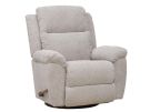 Joel Stone Manual Swivel Rocker Recliner