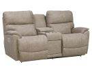 Trouper Sable Power Reclining Console Loveseat w/ Power Headrests
