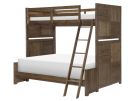 Summer Camp Brown Twin/Full Bunk Bed
