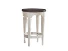 Allyson Park White Console Stool