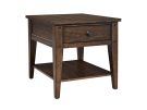 Lake House Rustic Brown End Table