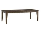 Midland Falls Rustic Brown Rectangular Extension Dining Table