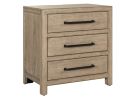 Proximity Place Barley Buff 3 Drawer Nightstand