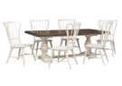 River Place Riverstone White & Tobacco 7-Piece Dining Set