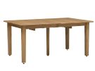 Honey Rectangular Dining Table w/ Two Leaves