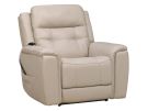 Elite Sorrento Dove Grey Leather Medical Grade Power Lift Chair