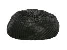 Mondo Black Luxury Oversized Bean Bag