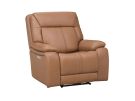 Infinity Butternut Leather Triple Power Recliner with Immersive Audio, Heat & Massage