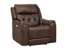 Anniston Canyon Walnut Zero Gravity Triple Power Recliner