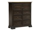 Grand Louie Brown 6 Drawer and 2 Door Chest 