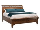 Whistler Retreat Artisan Chestnut King Storage Panel Bed