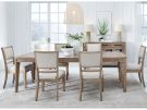 Breckenridge Brown 7 Piece Rectangular Extension Dining Set w/6 Upholstered Side Chairs
