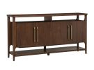 Delia Nouveau Walnut Four Door Server