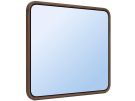 Delia Nouveau Walnut Landscape Mirror