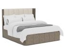 Sariel King Upholstered Shelter Bed
