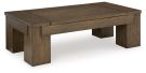 Rosswain Warm Brown Lift Top Cocktail Table 