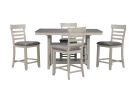 Hyland Gray 5 Piece Counter Height Dining Set