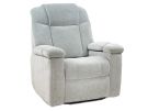 Venice Slate Medium Power Lift Recliner
