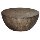 Uttermost Lark Walnut Round Coffee Table