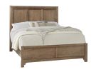 Cool Farmhouse Natural Queen Panel Bed