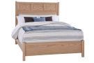 Tide & Timber Clear Oak King Fretwork Panel Bed