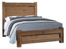 Dovetail Natural King Poster Bed