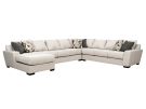 Desperado Islander Linen 4 Piece Left Arm Chaise Sectional