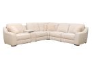 Mayflower Ashland Sand 6 Piece Power Reclining Sectional 