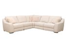 Mayflower Ashland Sand 5 Piece Power Reclining Sectional w/Power Headrests
