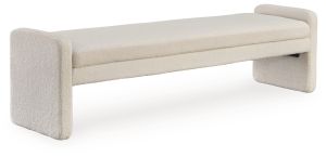 Lembertson Cream Accent Bench