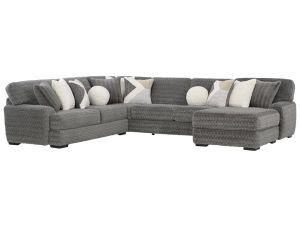 Doodle Iron 3 Piece Right Arm Chaise Sectional